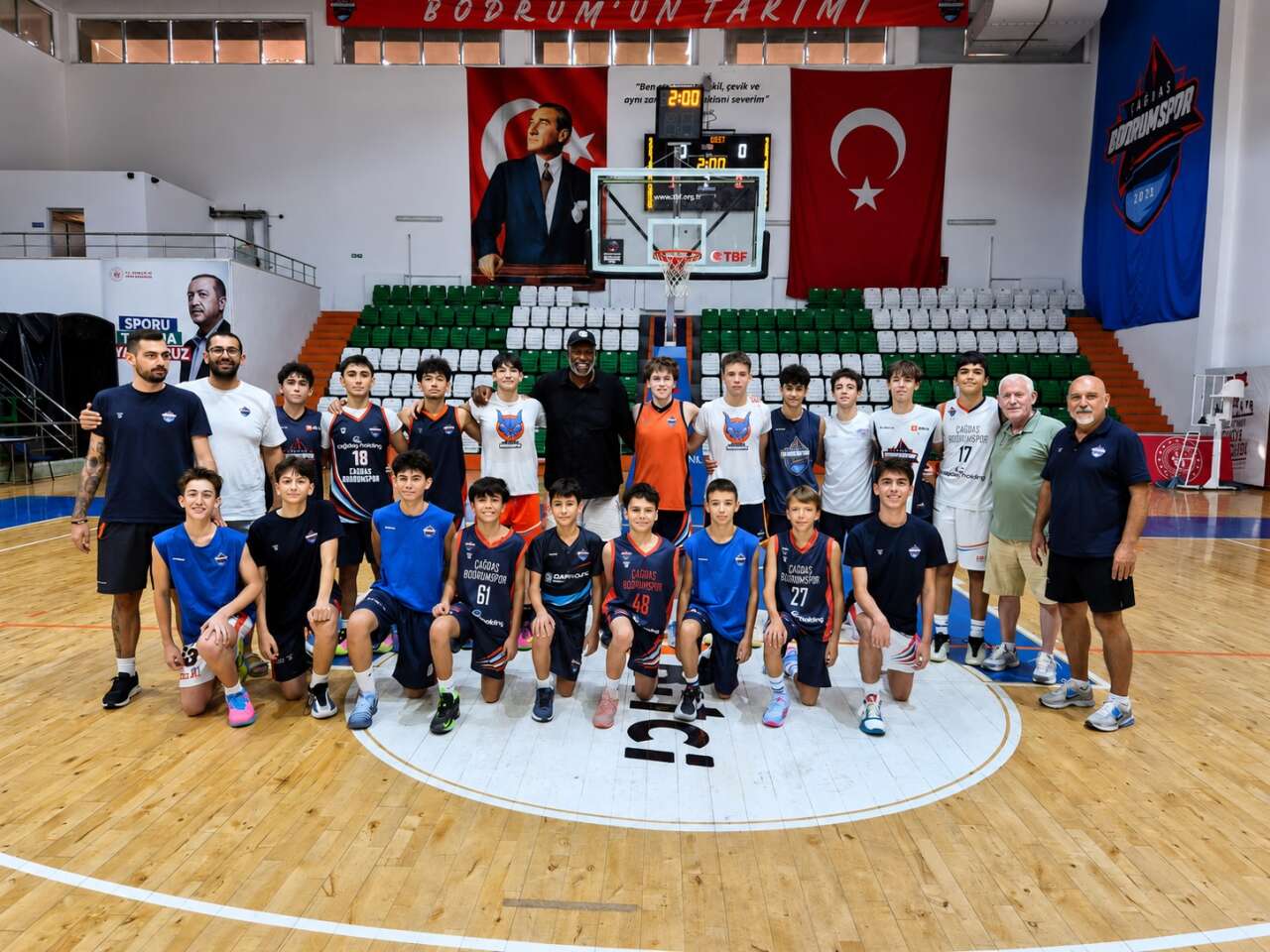 Basketbol Efsanesi Audie Norris’ten Çağdaş Bodrum Spor Altyapısına Ziyaret 2